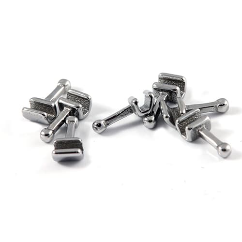 GANCHOS QUIRURGICOS RECTOS LARGOS PAQ 10 PIEZAS