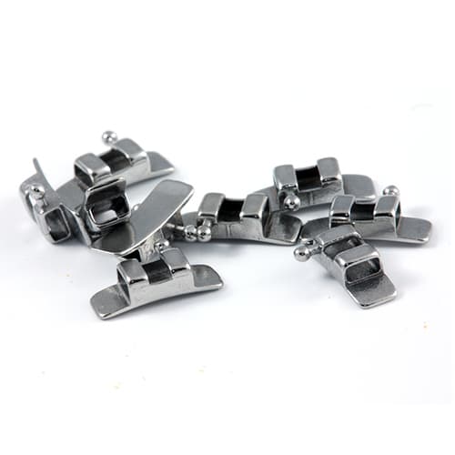 CAJAS LINGUALES CON GANCHO IZQUIERDO PAQ 10 PIEZAS