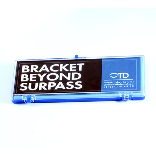 BRACKETS METALICOS SURPASS MBT .022 GANCHOS 3,4,5 1 JUEGO