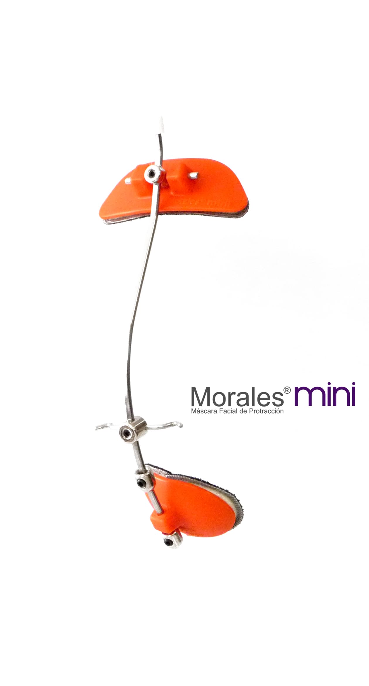 MASCARA FACIAL MORALES MINI NARANJA 1 PIEZA