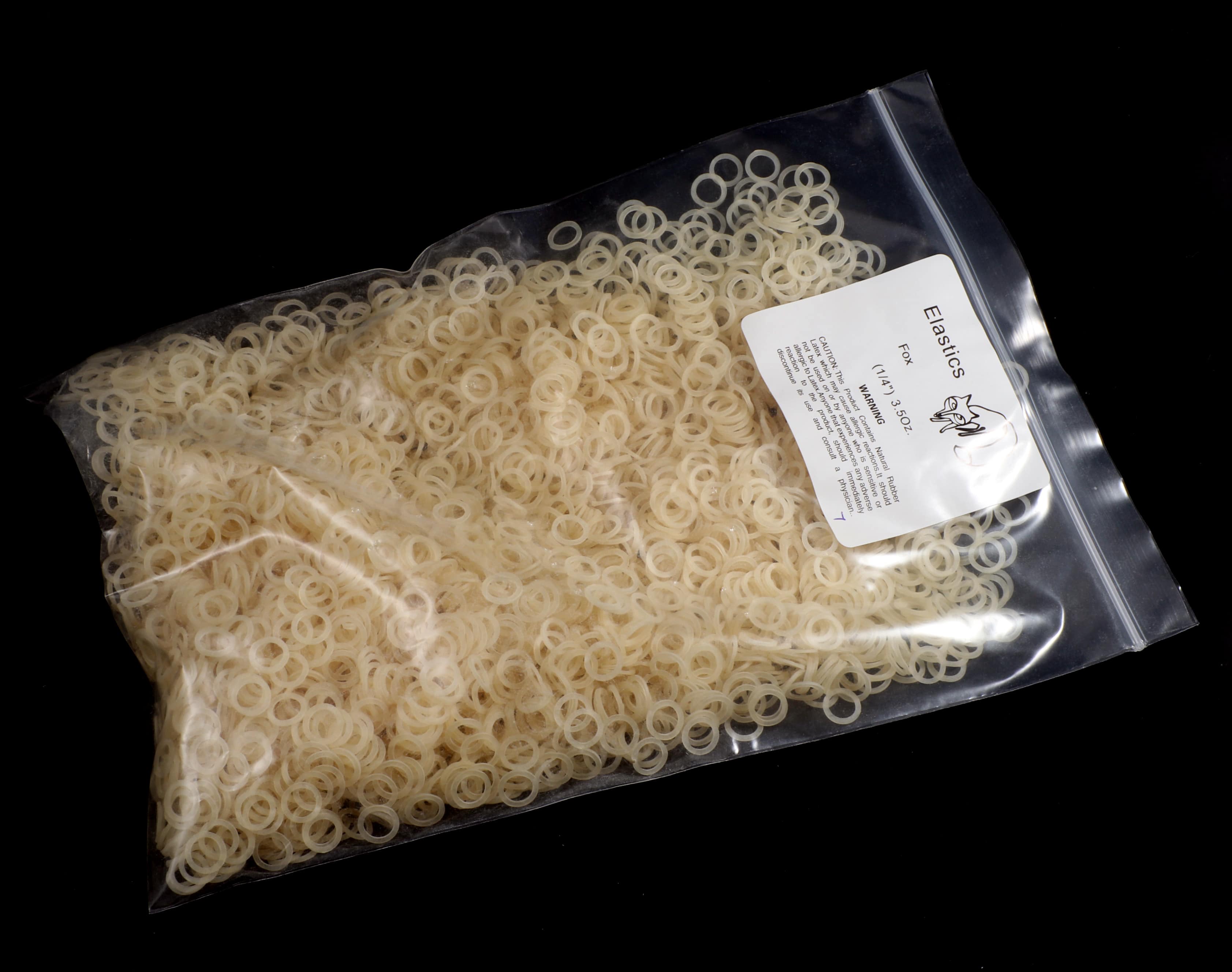 ELASTICOS INTRAORALES 1/4 (3.5 OZ) 5000 PZ GRANEL