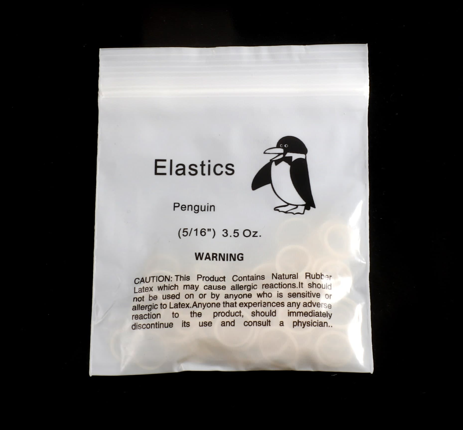 ELASTICOS INTRAORALES 5/16 (2.5 OZ) SOBRE CON 100 PIEZAS