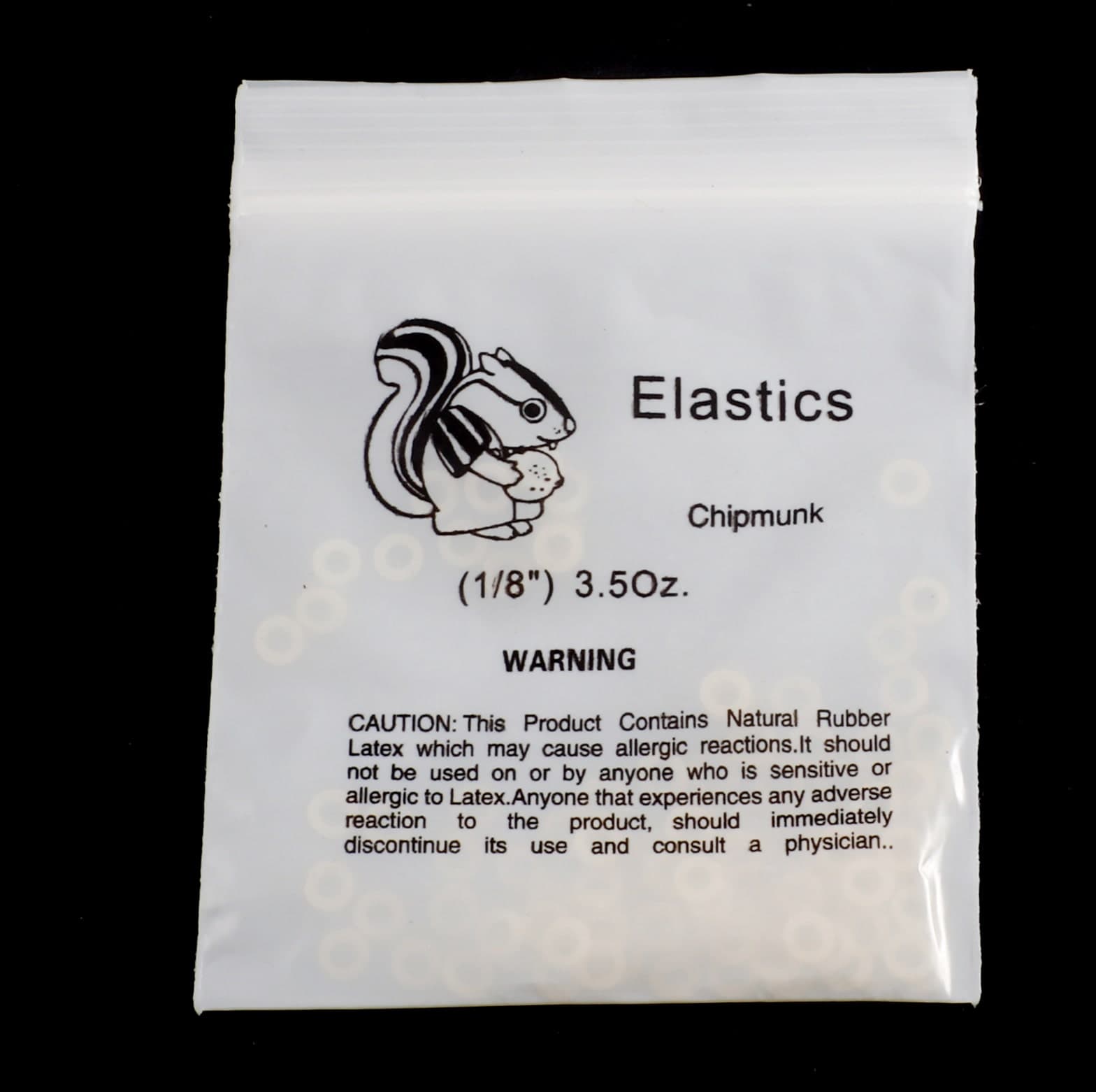ELASTICOS INTRAORALES 1/8 (3.5 OZ) SOBRE CON 100 PIEZAS