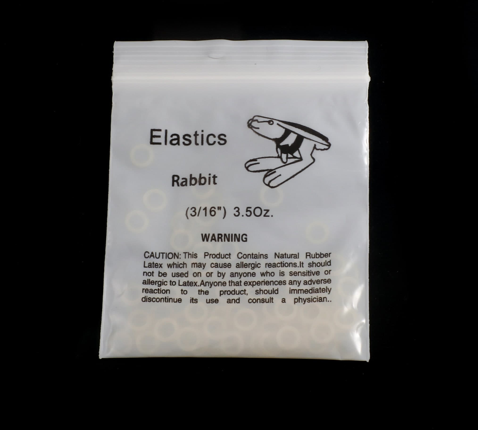 ELASTICOS INTRAORALES 3/16 (2.5 OZ) SOBRE CON 100 PIEZAS