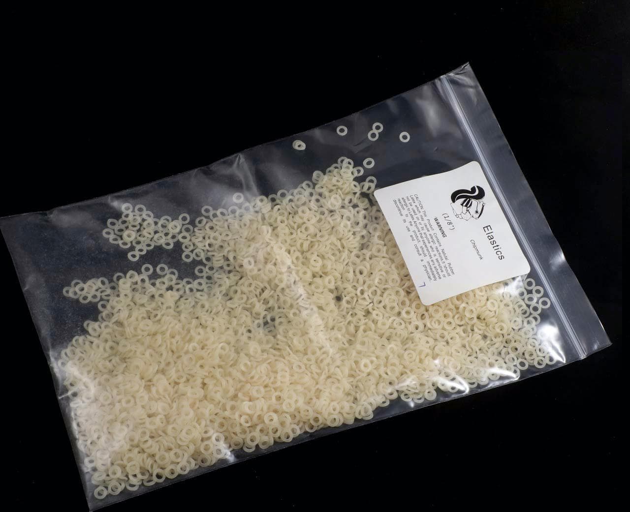 ELASTICOS INTRAORALES 1/8 (6.5 OZ) 5000PZ GRANEL