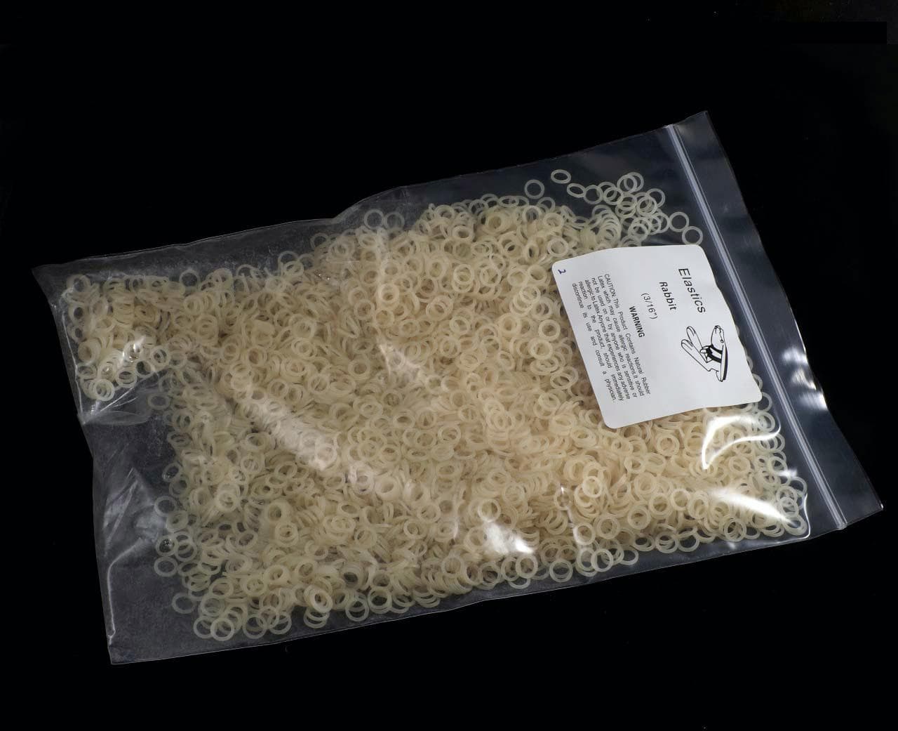 ELASTICOS INTRAORALES 3/16 (6.5 OZ) 5000 PZ GRANEL