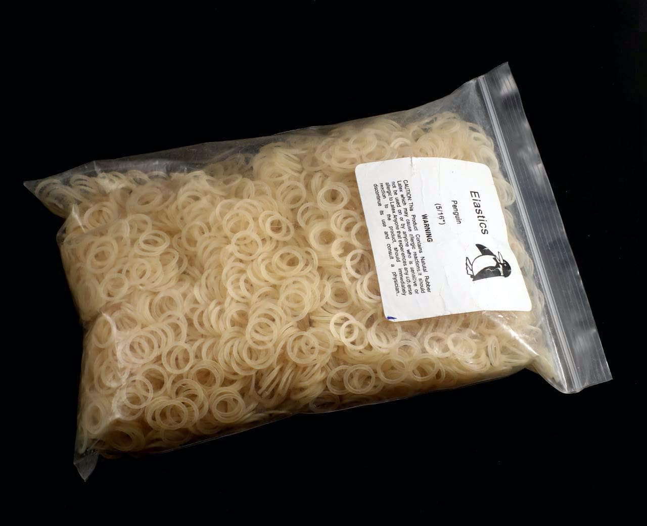 ELASTICOS INTRAORALES 5/16 (6.5 OZ) 5000 PZ GRANEL