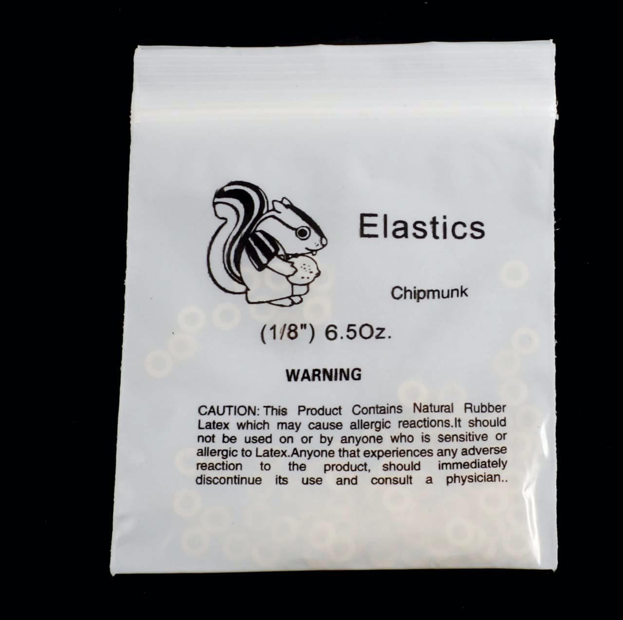 ELASTICOS INTRAORALES 1/8 (2.5 OZ) SOBRE CON 100 PIEZAS