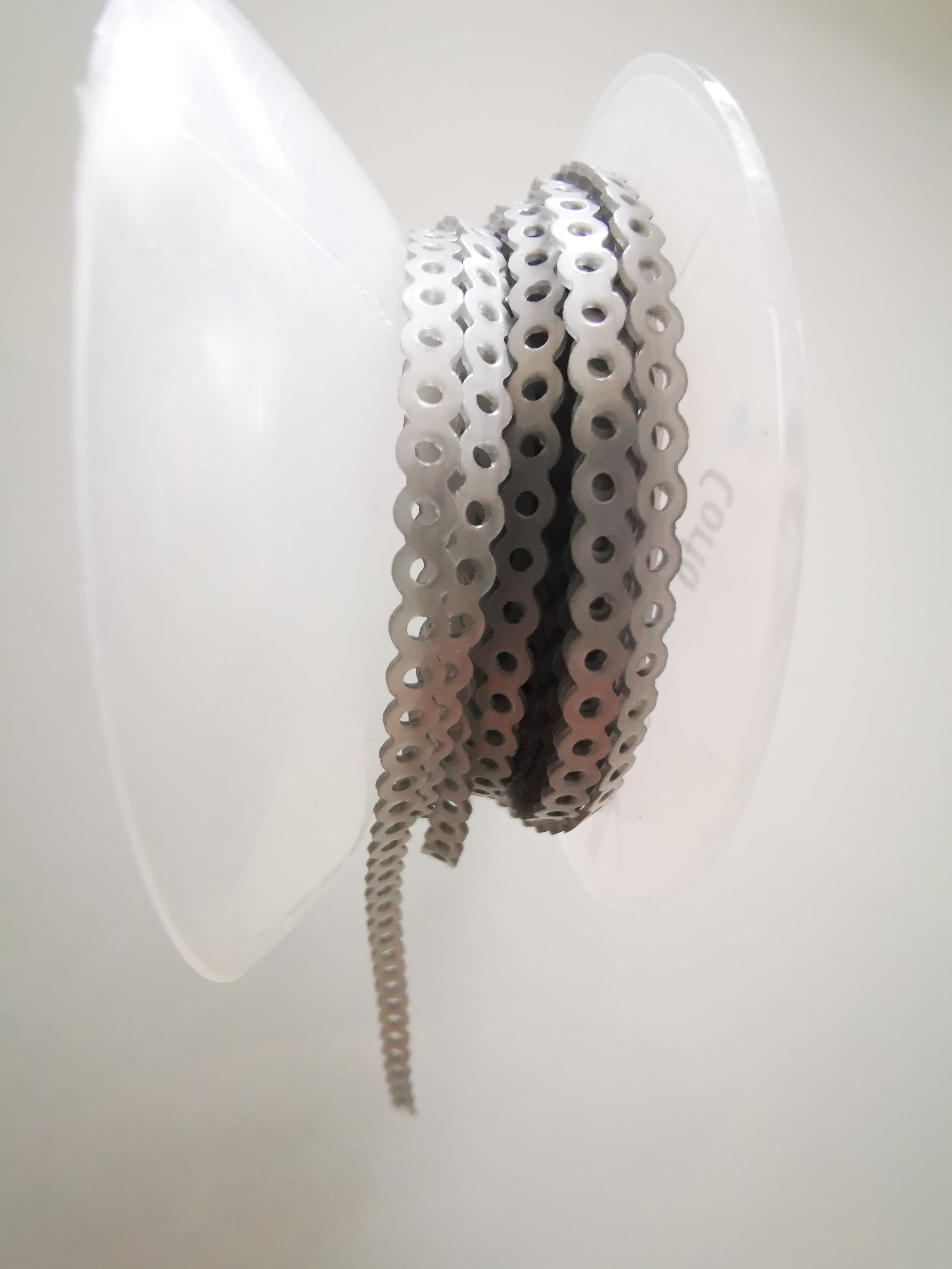 CADENA CONTINUA CLASSIC 5M COLOR PLATA (1 PIEZA)