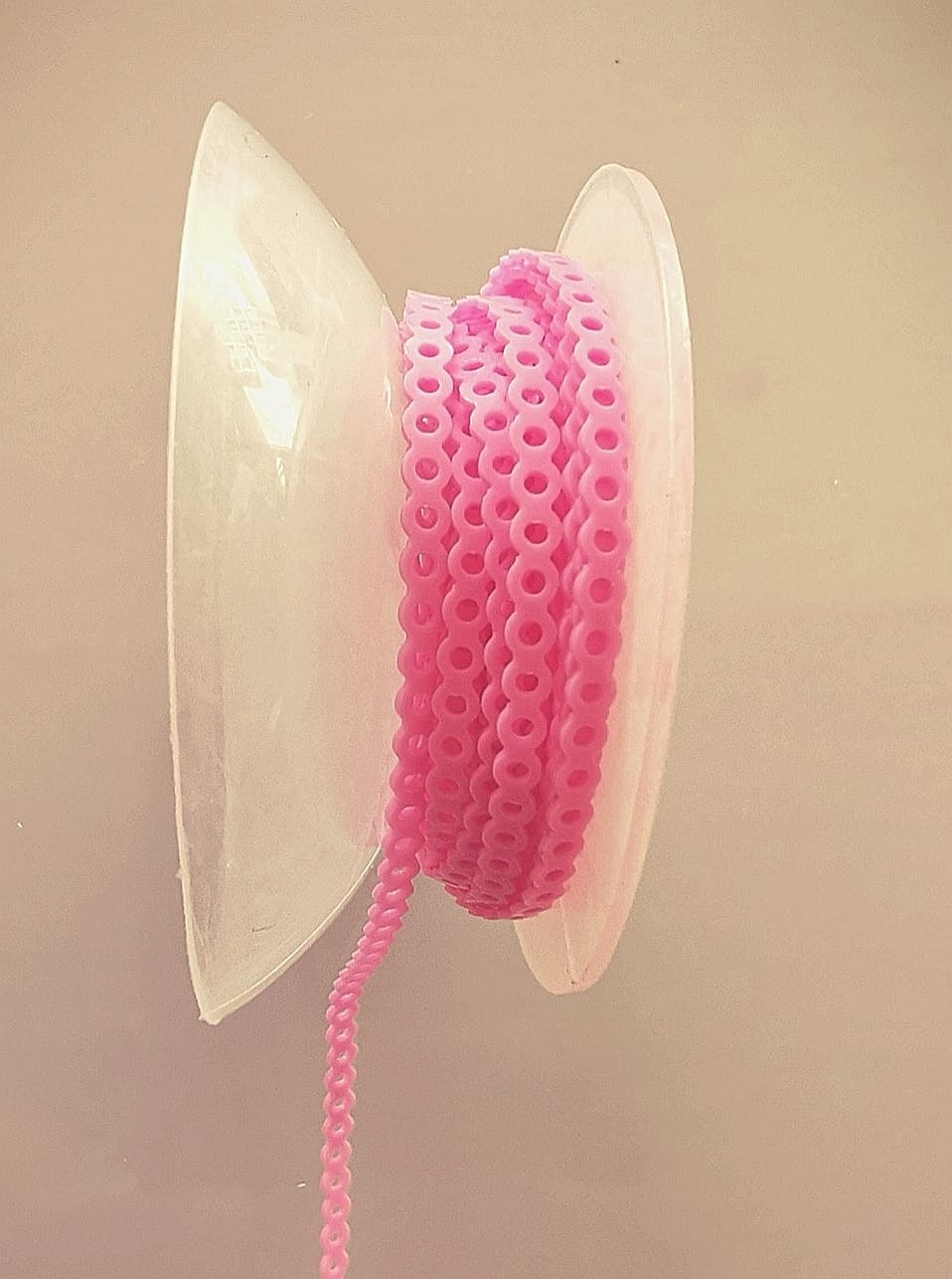 CADENA CONTINUA CLASSIC 5M COLOR ROSA PASTEL (1 PIEZA)