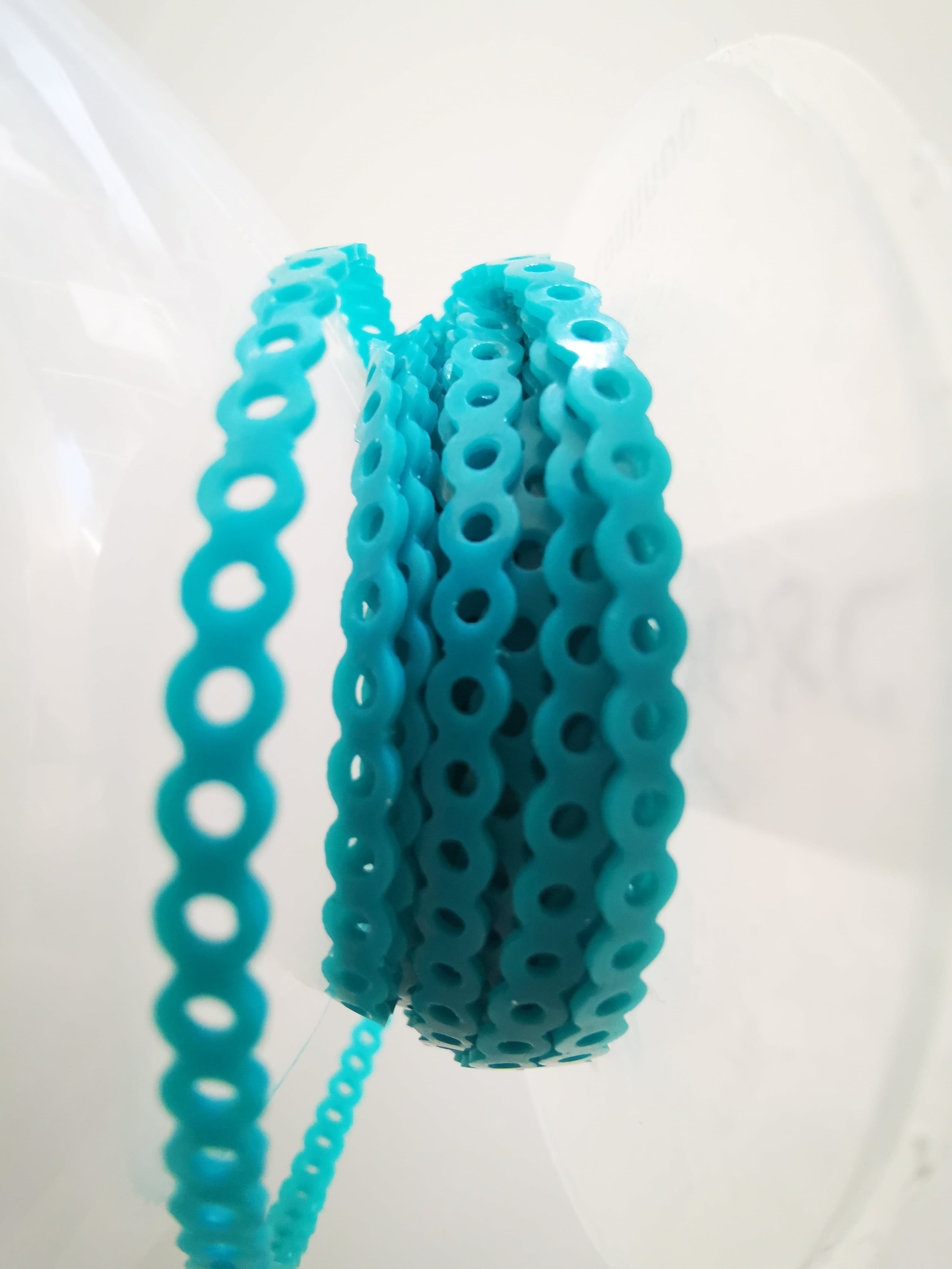 CADENA CONTINUA CLASSIC 5M COLOR AQUA (1 PIEZA)