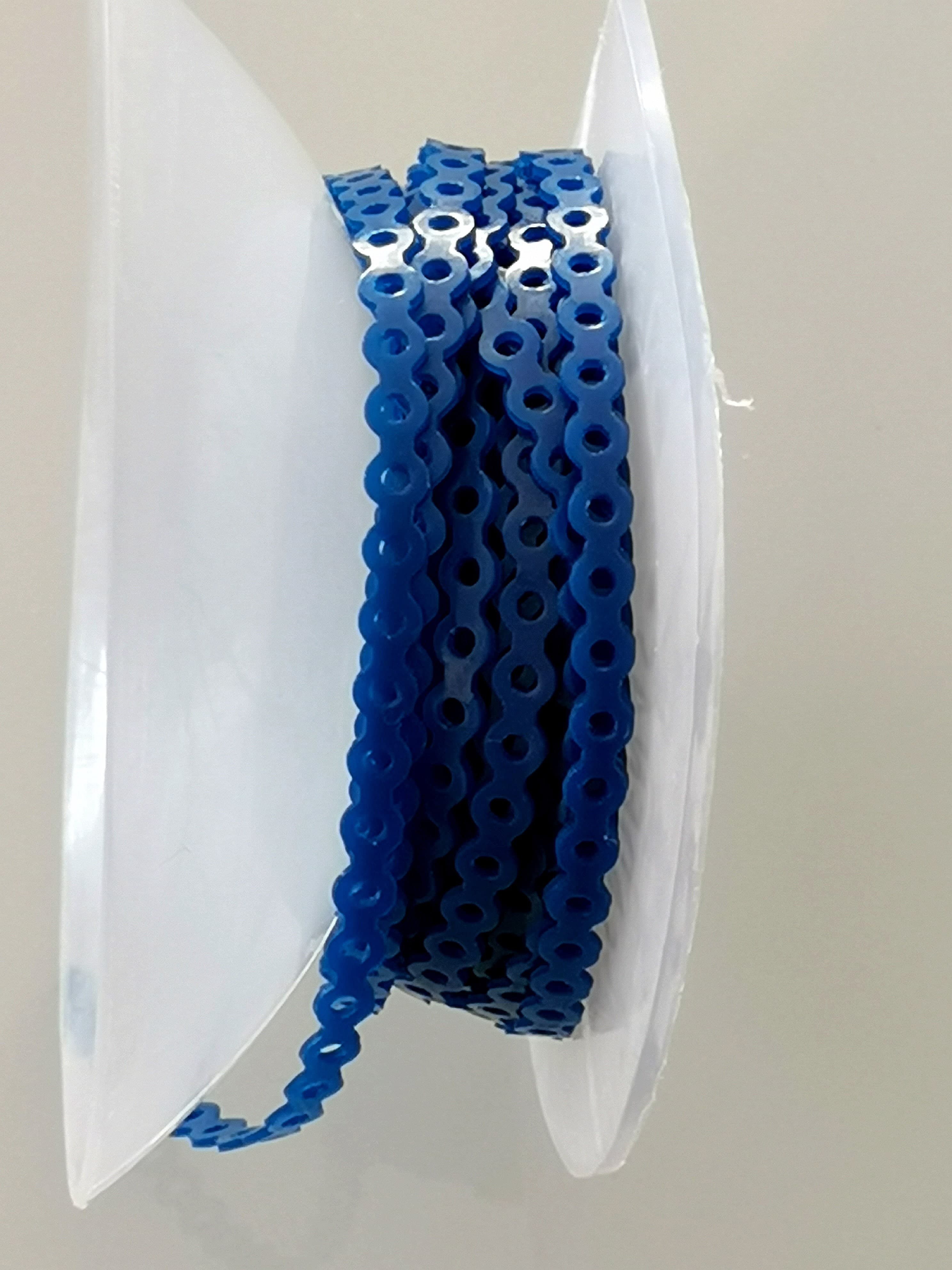 CADENA SHORT CLASSIC 5M COLOR AZUL MARINO (1 PIEZA)