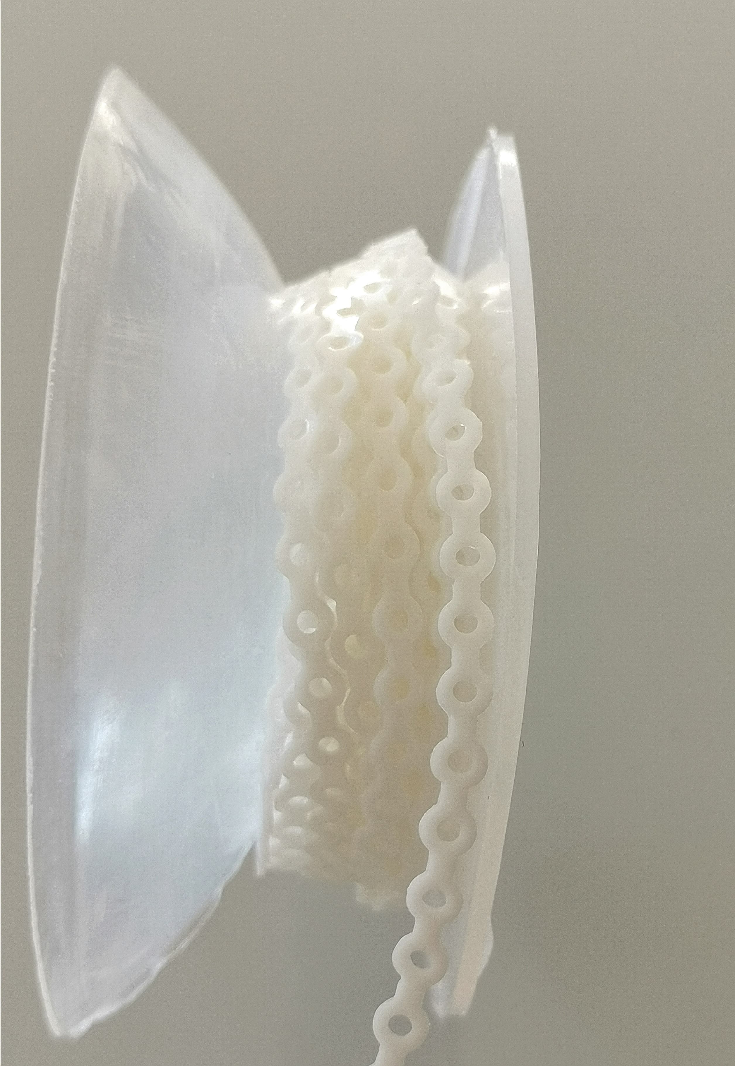 CADENA LONG CLASSIC 5M COLOR BLANCO (1 PIEZA)