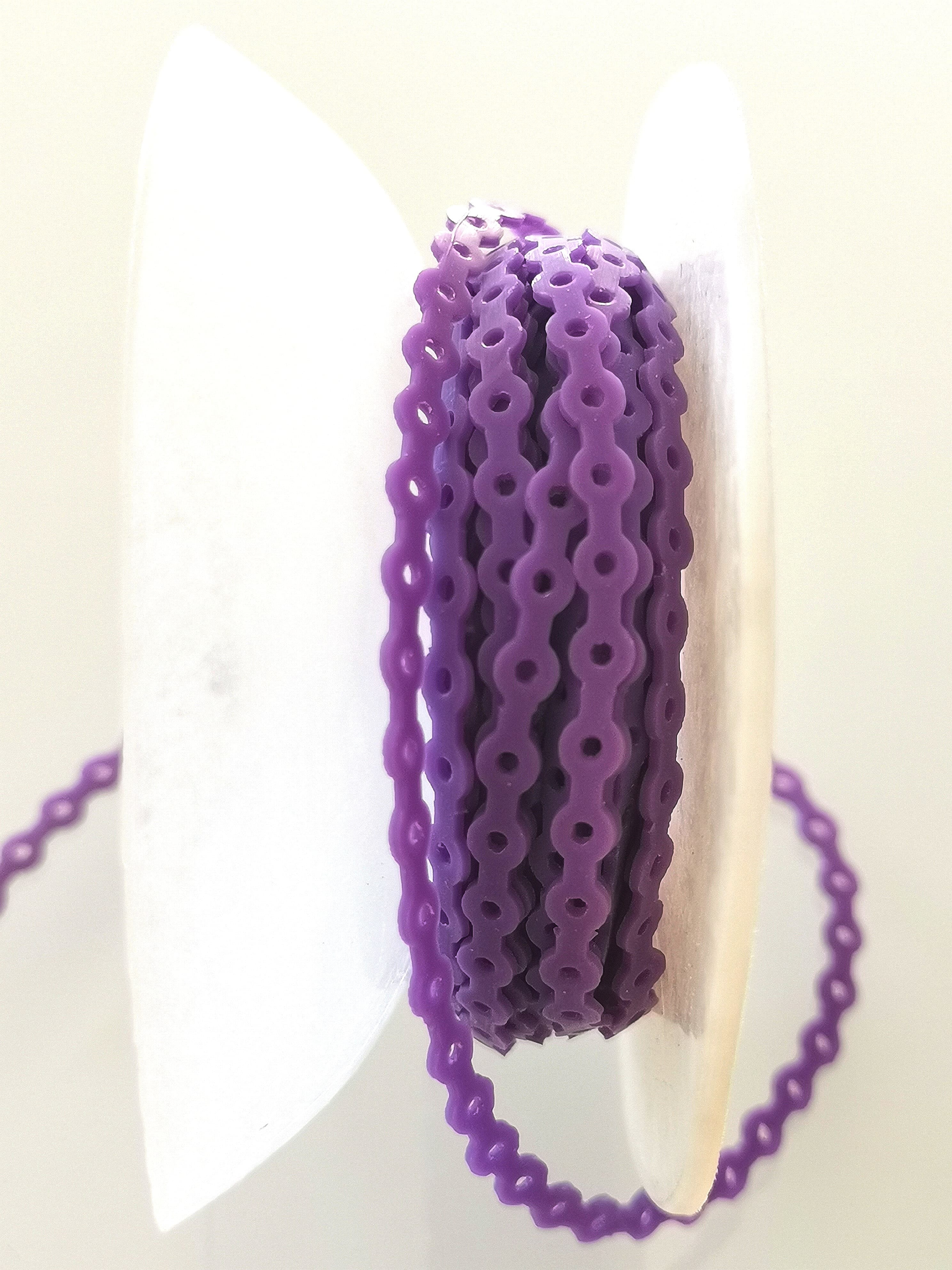 CADENA LONG CLASSIC 5M COLOR MORADO (1 PIEZA)