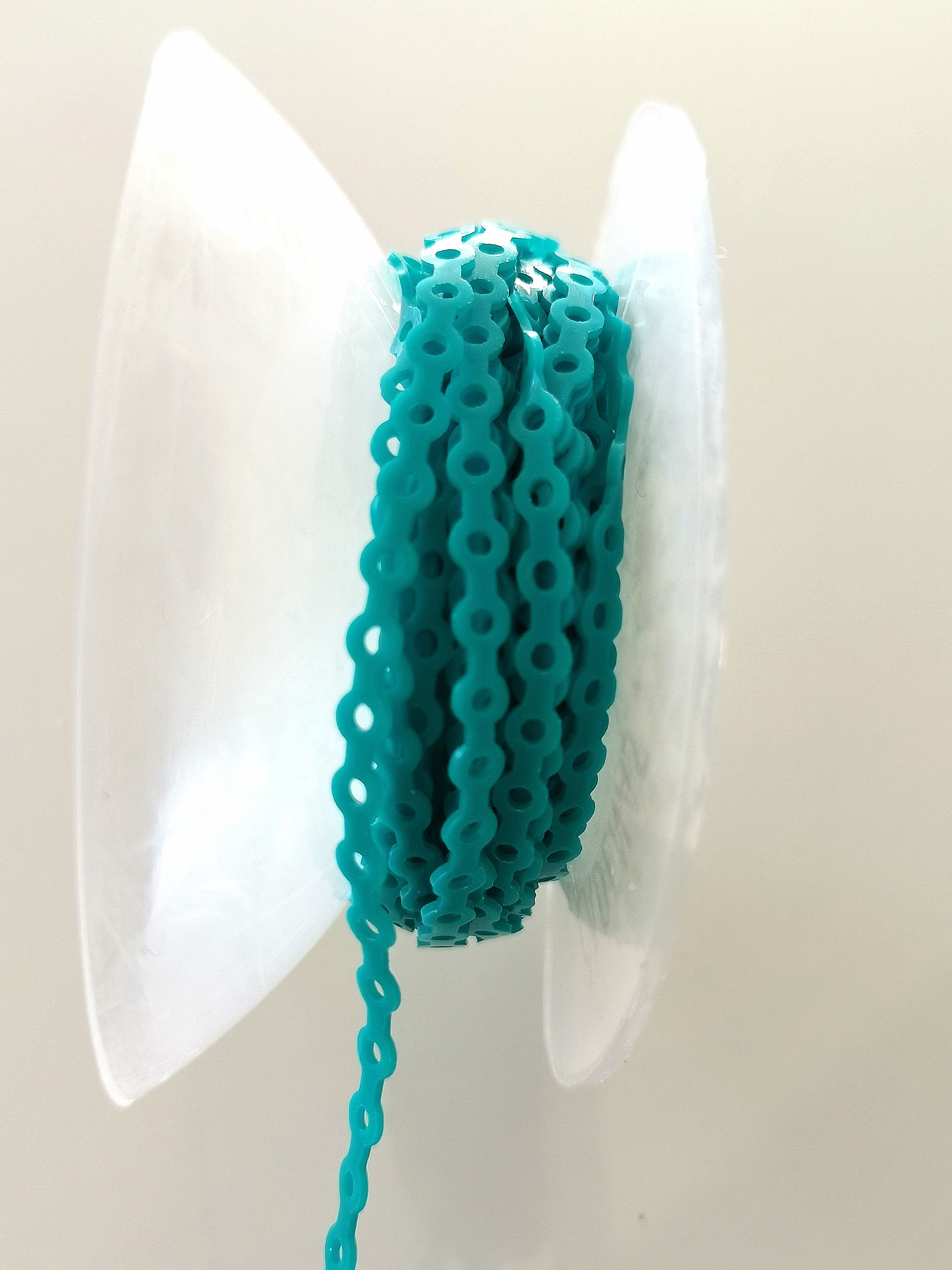 CADENA LONG CLASSIC 5M COLOR AQUA (1 PIEZA)
