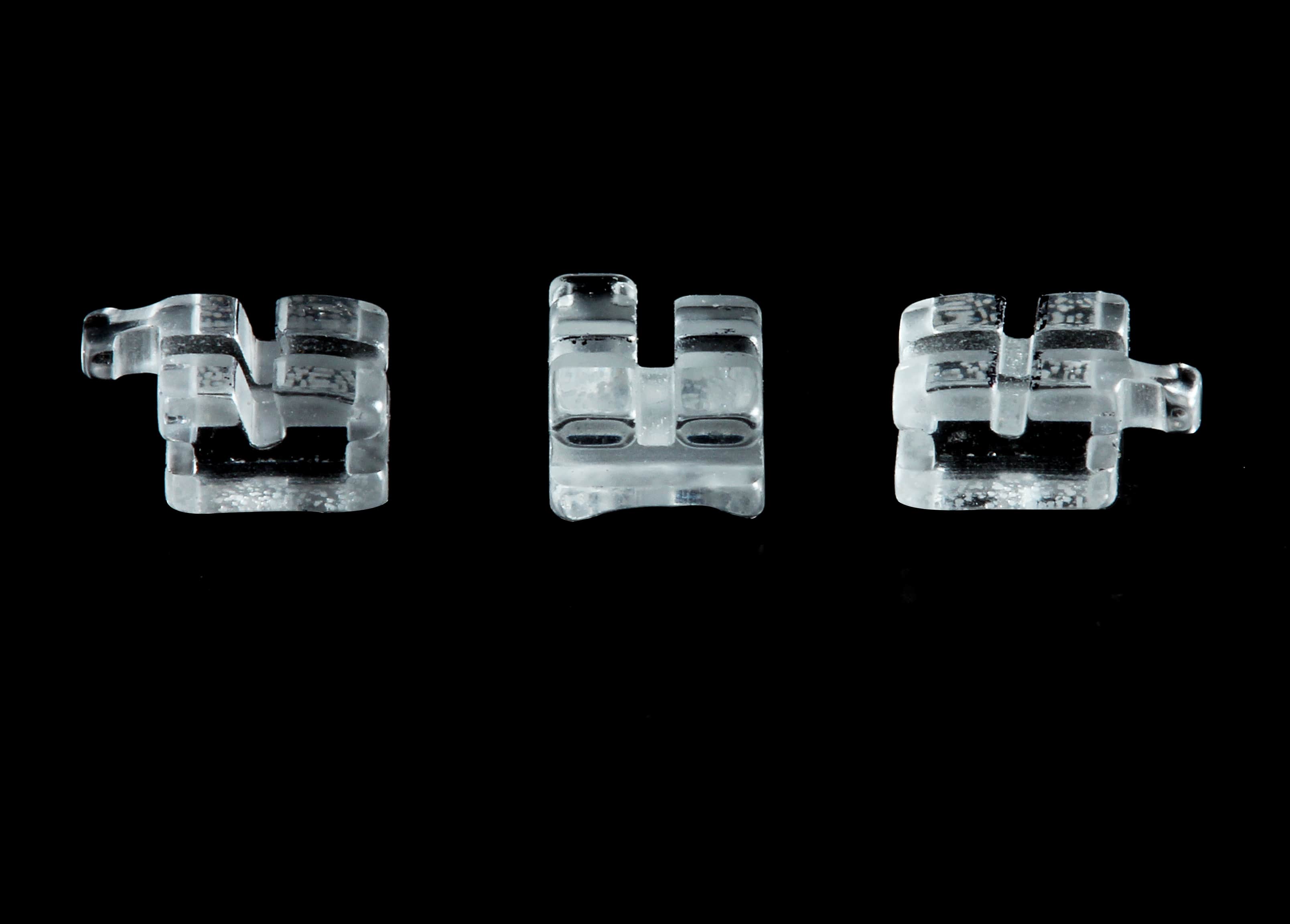 BRACKETS  ZAFIRO PREMIUM  ROTH .018 GANCHOS 3,,4,5 1 JUEGO